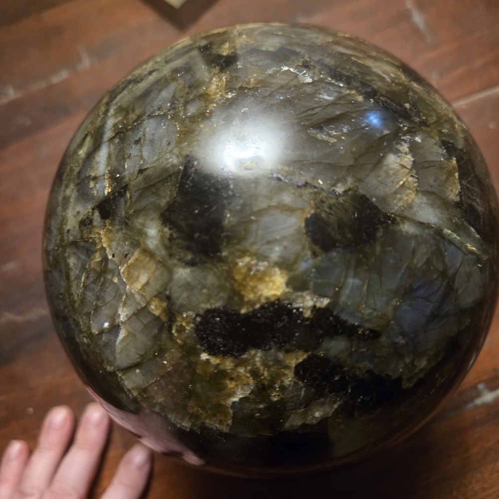 Labradorite Crystal Sphere